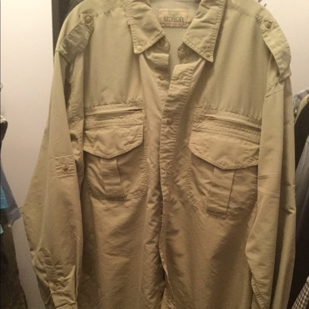 Safari shirt jacket